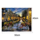 DIY Digital Oil Painting Kit Paint Linen Cloth/Oil Patinting Paintings Oil K6M2