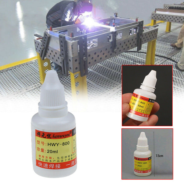 20ml Stainless Steel Flux Soldering Paste Stainless Steel Liquid Solder Tool x1