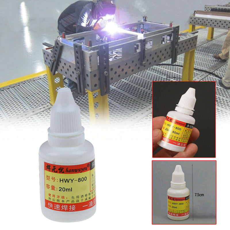 20ml Stainless Steel Flux Soldering Paste Stainless Steel Liquid Solder Tool x1