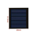 Battery Charger 5V 0.5W DIY Smart Solar Panel Module System For Cell Phone B3I4