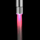 7 Color RGB Stainless Steel LED Water Faucet Bathroom Glow Shower Tap Light Lamp