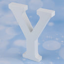 DIY Decorative Wooden Alphabet Craft Letter A-Z Plaque Wall Hanging Signs Y