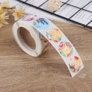 500Pcs/roll Animal flower Stickers for seal label scrapbooking Stationery de`US