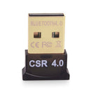 USB 4.0 Bluetooth Adapter Wireless Dongle High Speed CSR for PC Windows Computer