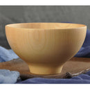 Solid Wooden Rice Soup Dinnerware Bowl Snacks Salad Bowl Kids Tableware