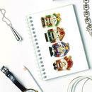 4pcs DIY Soldier Full Drill Special Shaped Diamond Painting Bag Keychains