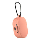 2 Packs Silicone Luxury Earphone Case For  Redmi Airdots Red+Orange