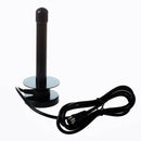 Black 25 DBI DVB-T TV HDTV Digital Antenna with Male Connector