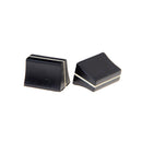 10 x Black Slide Potentiometer Mixer Fader Knob 19mmLx12mmW for 4mm Shaft JClj