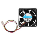 Mini 12V 3Pin Brushless Super Quite Case 60mm PC Computer CPU Cooling Fan Black