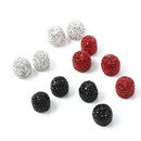 4X Shiny Diamond Crystal Bling Tire Air Valve Stem Cap For Car Truck Bike Wheel