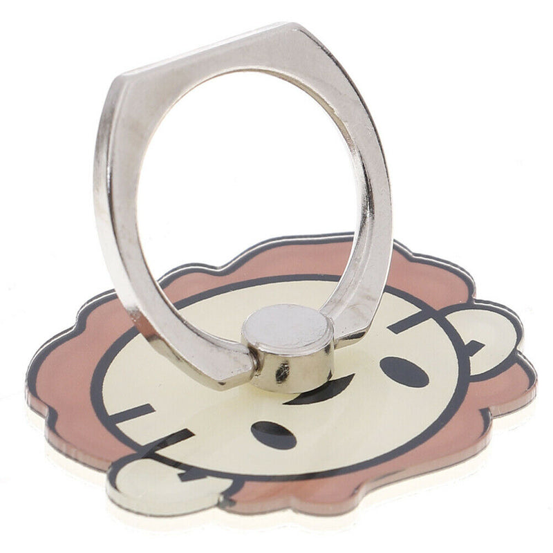 1pcs Universal cartoon animals finger ring mobile phone holder st OZ