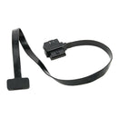 Universal Car 16 Pin Cable Male To Dual Female Cord Diagnostic Cable Adapter