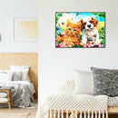 5D DIY Full Drill Diamond Painting Cross Stitch Embroidery Kit (Dog 02)
