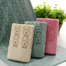 Cute Water Absorbing Kids Soft Wash Face Towel For Home Bath Towel P5S8.