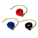 Copper Equestrian Horse Lead Rope Webbing Pony Rein Halter Grip Chain Red