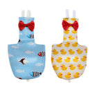 2pcs Durable Pocket Fabric Diaper Washable Birds Nappy Suitable for Parakeets