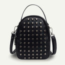 Leather Women Shoulder Crossbody Bag Fashion Rivet Ladies Shopping Handbag