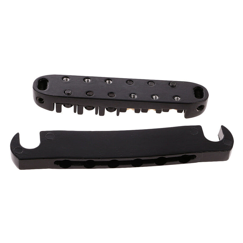 Replacement Electric Guitar Roller Saddle Bridge+Humbucker Pickup Frame Ring