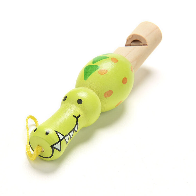 Animal Whistle Music Enlightenment Baby Children Educational Wood Kids Toys M&