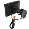 5 Inch HD Screen Monitor For Car Rearview Reverse Backup Parking Camera Cam FT