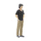 1:64 Figures Diorama Repair Factory Middle-aged Uncle Both hands in pocket