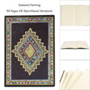 DIY Mandala Special Shaped Diamond Painting 50 Pages A5 Sketchbook Notepad