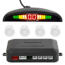4 Sensors LED Display Car Parking Kit Auto  Backup Radar Monitor Detector System