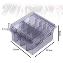 8 Grids Guide Comb Storage Box Base Case Hairdressing Tool Attachment Accs