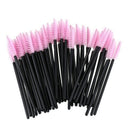 New 50 pcs Disposable Eyelash Brush Mascara Wand Applicator for Eyelash Ext