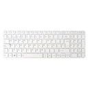 White Spanish Layout Keyboard Frameless For Toshiba Satellite L50-B