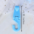 2 Pcs Car Plastic Seat Coat Hook Purse Shopping Bag Hanger Organizer Hold3C