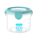 Kitchen Food Container Seal Pot Tea Coffee Candy Storage Tank Plastic Cerea A9U5