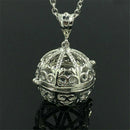 1Pc Hollow Aromatherapy Essential Oil Diffuser Perfume Locket Pendant Necklace