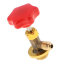 1pcs Low Pressure Dispensing Valve Bottle Opener 1/2 SAE Connector for R134a