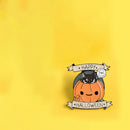 Pumpkin Badges Brooches Jacket Lapel Pins Women Men Jewelry Gift (Style 2) A