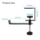 Universal Computer Headphone Holder Steel Black Headset Earphone Holder Sta R5L7