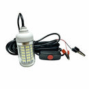 12V LED Green Underwater Submersible Night Fishing Light Crappie Shad Squid B B7