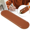 Leather Handcrafted Single Pen Pencil Bag Holder Storage Sleeve Pouch Gift Case