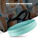 Sports Elastic Breathable Headband Gym Fitness Yoga Sweatband (Green) A