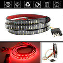 60" Inch 3-Row Pickup Strip Tail Light Tailgate Brake Reverse Signal Lamp BaOZ