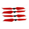 2 Pairs Drone Propellers Replacement for DJI MAVIC 2 PRO/ Drone Red