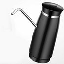 Bottle Water Pump Dispenser Automatic Drinking Black ABS Shell Stainless S SUK