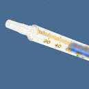10PCS 10ml Glass Syringe Injector Lab Sampler Diameter Caliber Precision