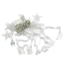 3.5m 8 Mode Curtain String Lights Christmas Decorative Lamp (Warm White)