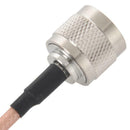100cm RF RG142 Pigtail N Male Plug Pin to N Male Straight Cable Jumper 1M,s