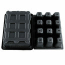 5 Set 12 Cells Nursery Pot Planting Seed Tray Kit Plant Germination Box Wit D6A3
