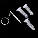 Eyeglasses Sunglasses Spectacles Screws Nut Screwdriver Repair Set Kit Tool