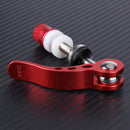 Aluminium Alloy Quick Release Bike Seat Post Clamp Seatpost Skewer red A
