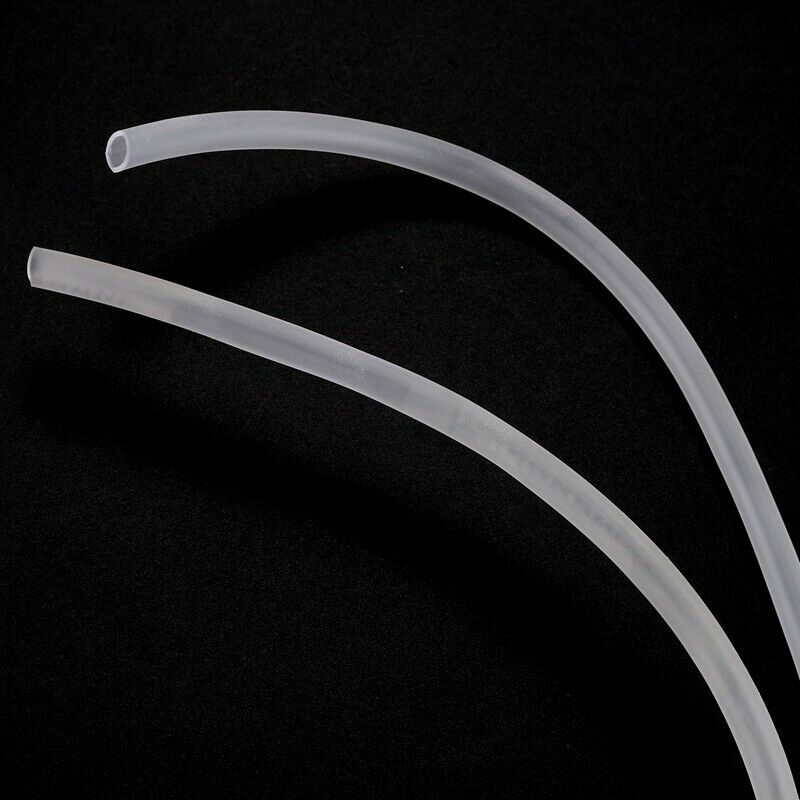 2M x 5mm Clear Soft Plastic Aquarium Air Line Pond Pump Fish Tube Pipe U4N4